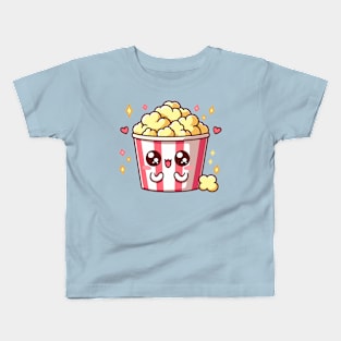 Popcorn kawaii Kids T-Shirt